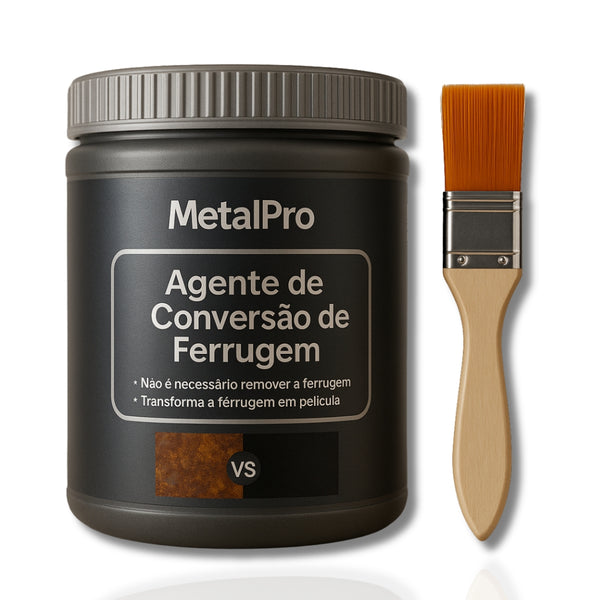 MetalPro - Tinta metálica Removedora de ferrugem