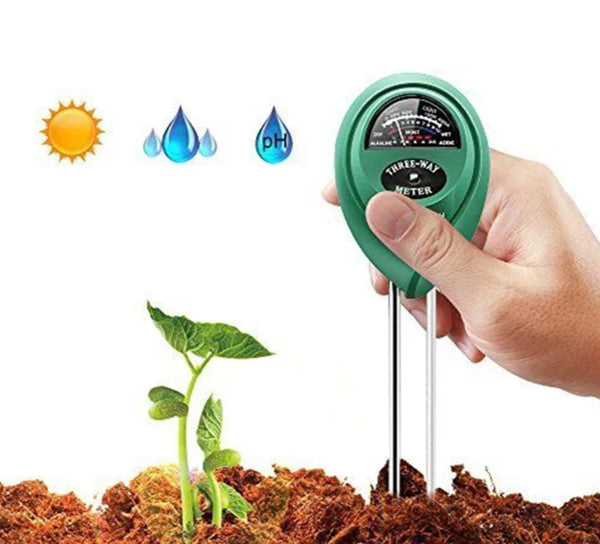 Medidor de temperatura e PH do solo